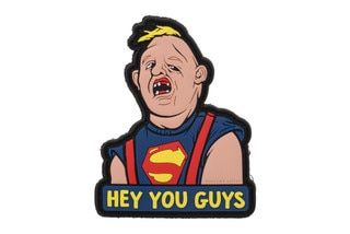 Violent Little Machine Shop "Hey You Guys" Goonies Morale Patch features Sloth